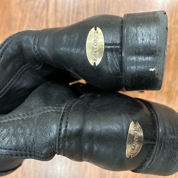 Jimmy Choo Moto Boots 37.5 - Picture 8 of 10